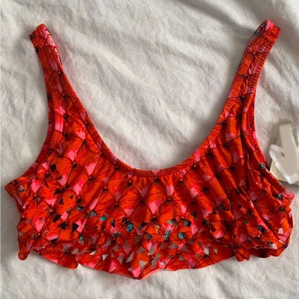Maaji Reversible Guilty Pleasures Flounce Top